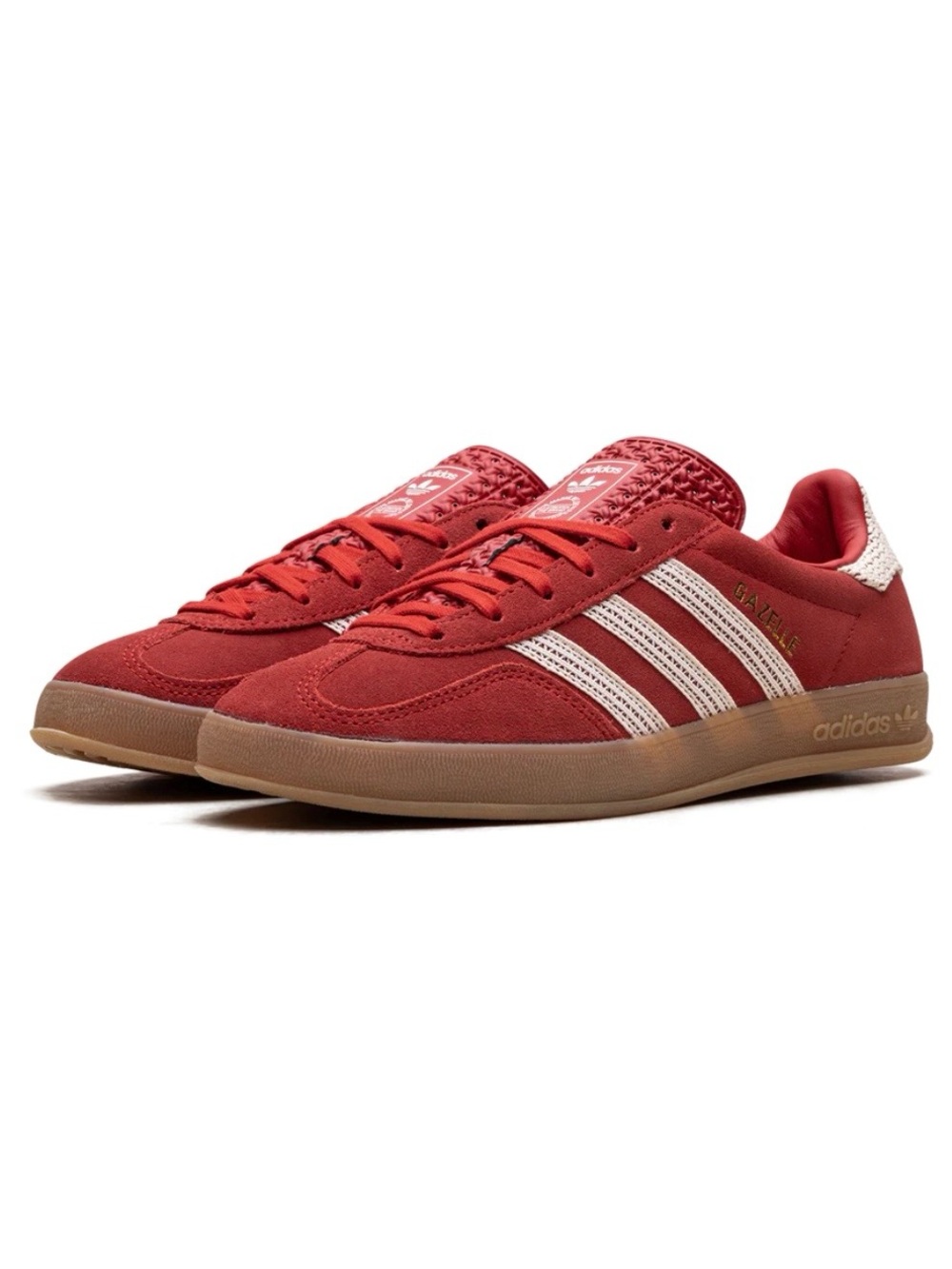 adidas Gazelle Indoor Crocheted Accent Sneakers